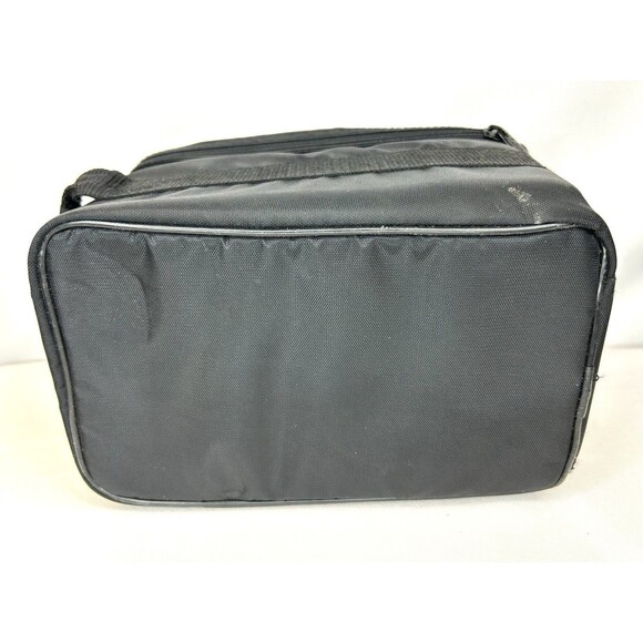 VTG Case It 15 CD Storage Nylon Carrying Bag Black Classic Travel Pepsi Keychain - Picture 9 of 12